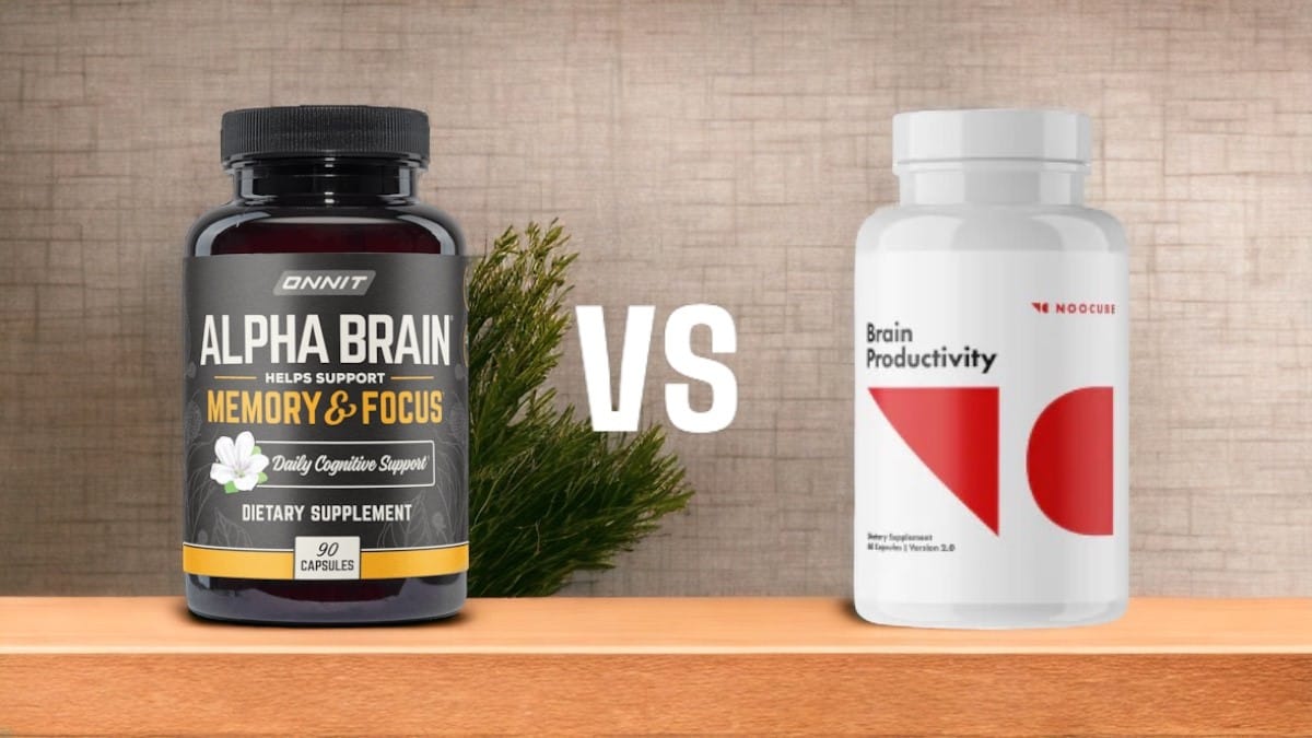 Alpha Brain vs NooCube Which Is Best